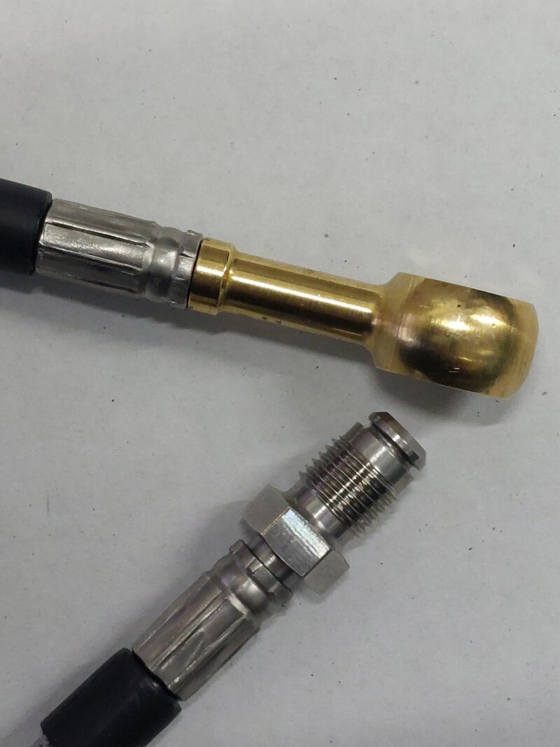 remleiding 5350mm M12x1 buitendraad/banjo-oog recht