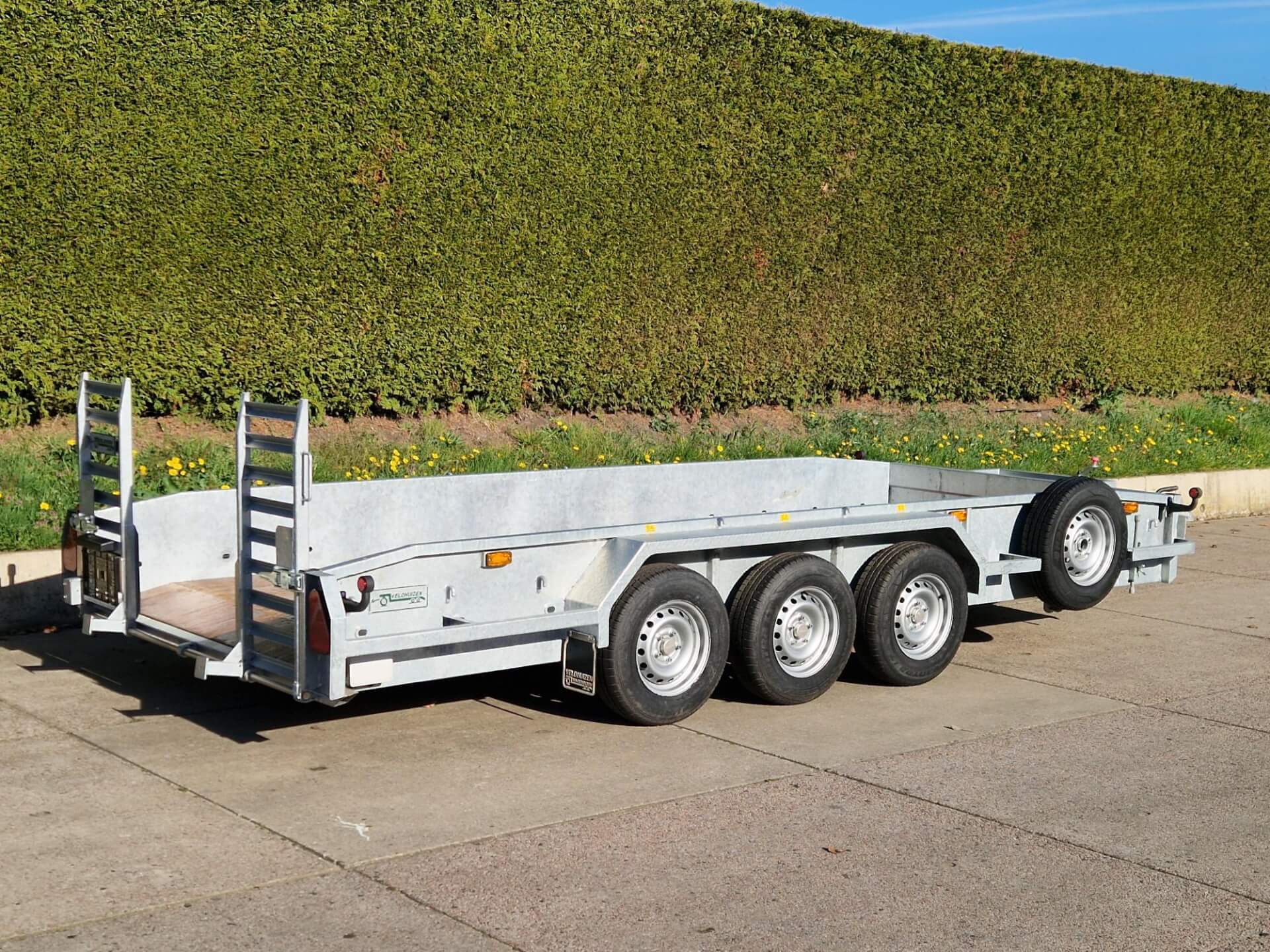 3,5Ton Tridem model 2026 5,00x1,90m la