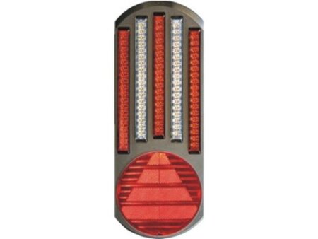 achterlicht LED 24V links vert. 160x416