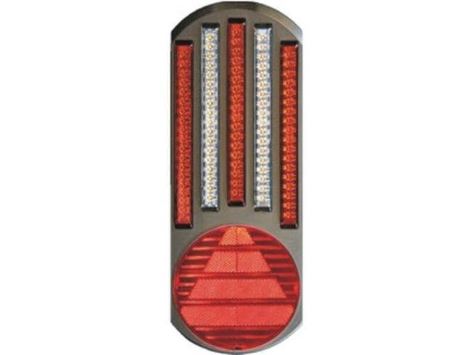 achterlicht LED 24V links vert. 160x416