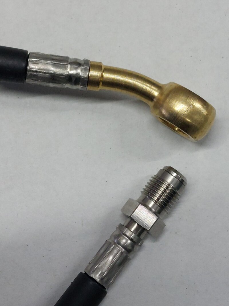 remleiding 650mm M10x1 buitendraad/banjo-oog gebogen