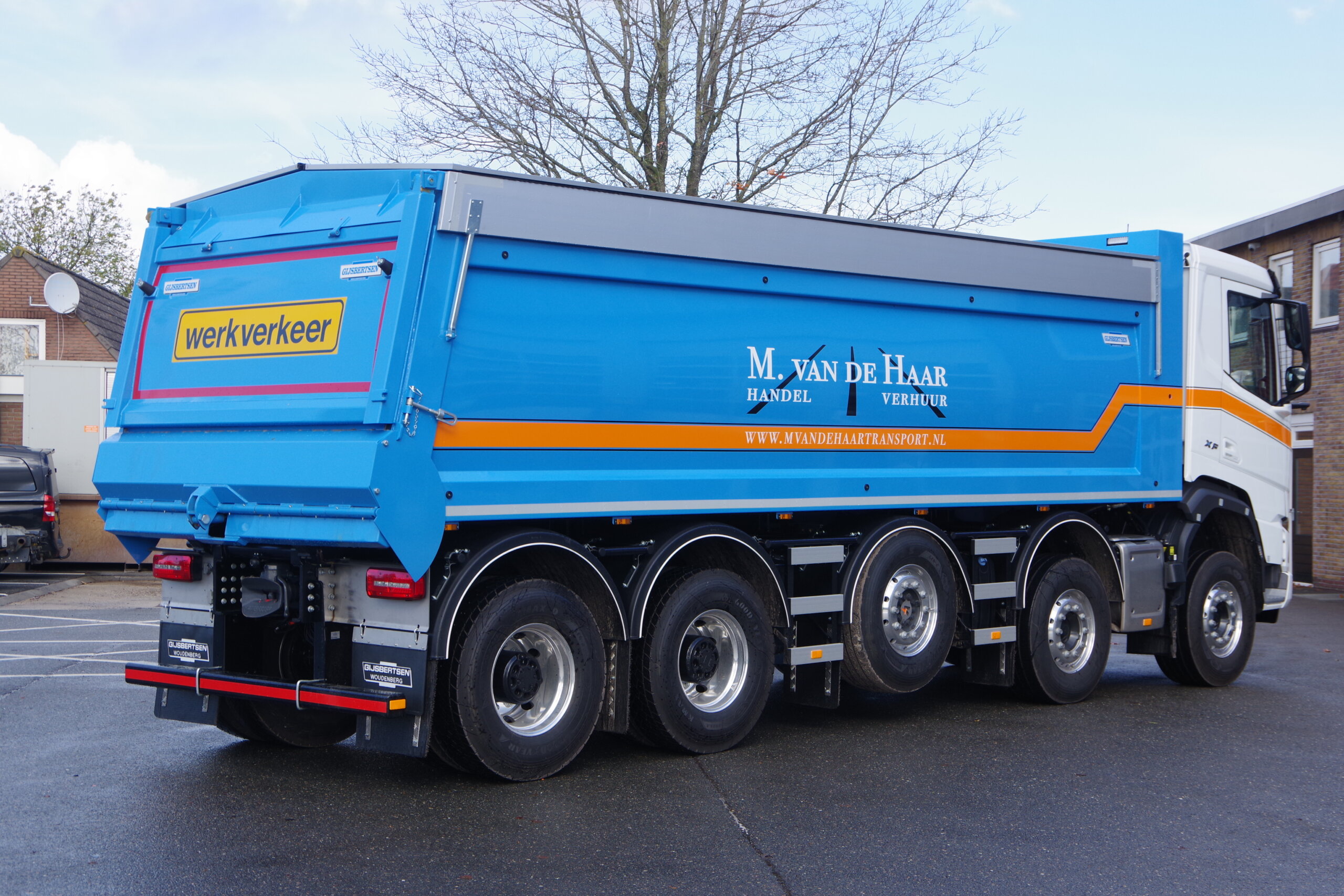 DAF XF 10x4 Midlift vd Haar ra