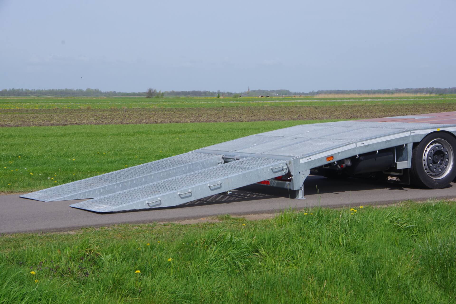 DOMEX-oprijgoten 2.800 x 900 mm open ra 2