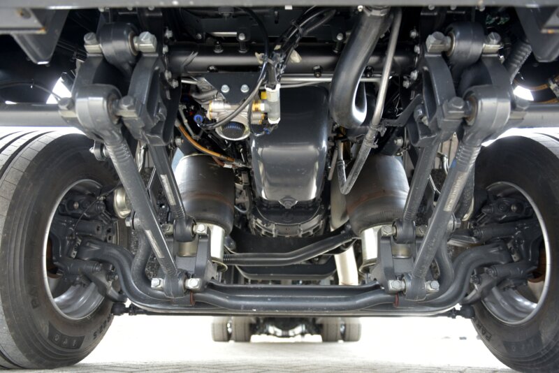 .Luchtbalgen met grote veerweg