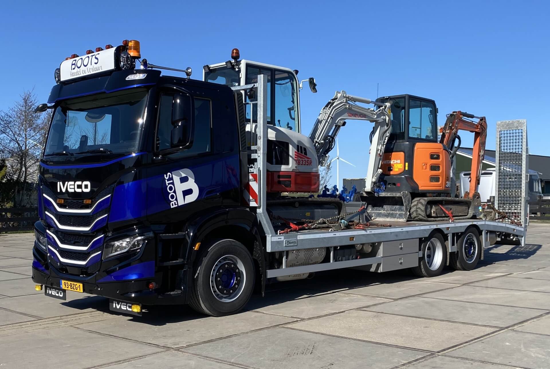 Oprij S-Way 29-85 Boots 2x minigraver lv