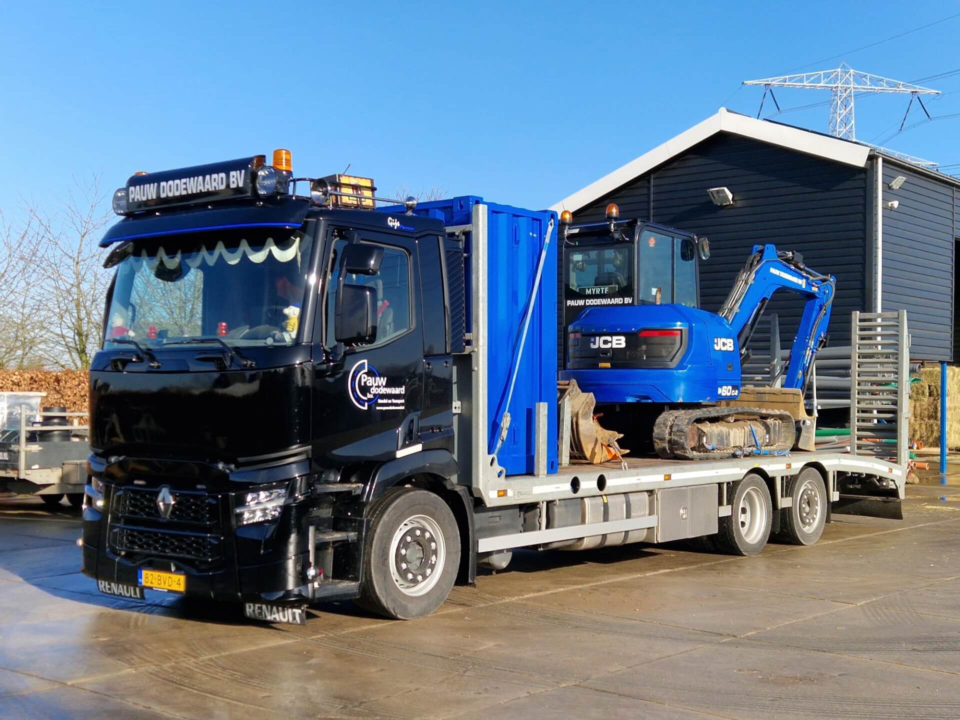 OprijRENAULT 29-85 met JCB 6.0 lv