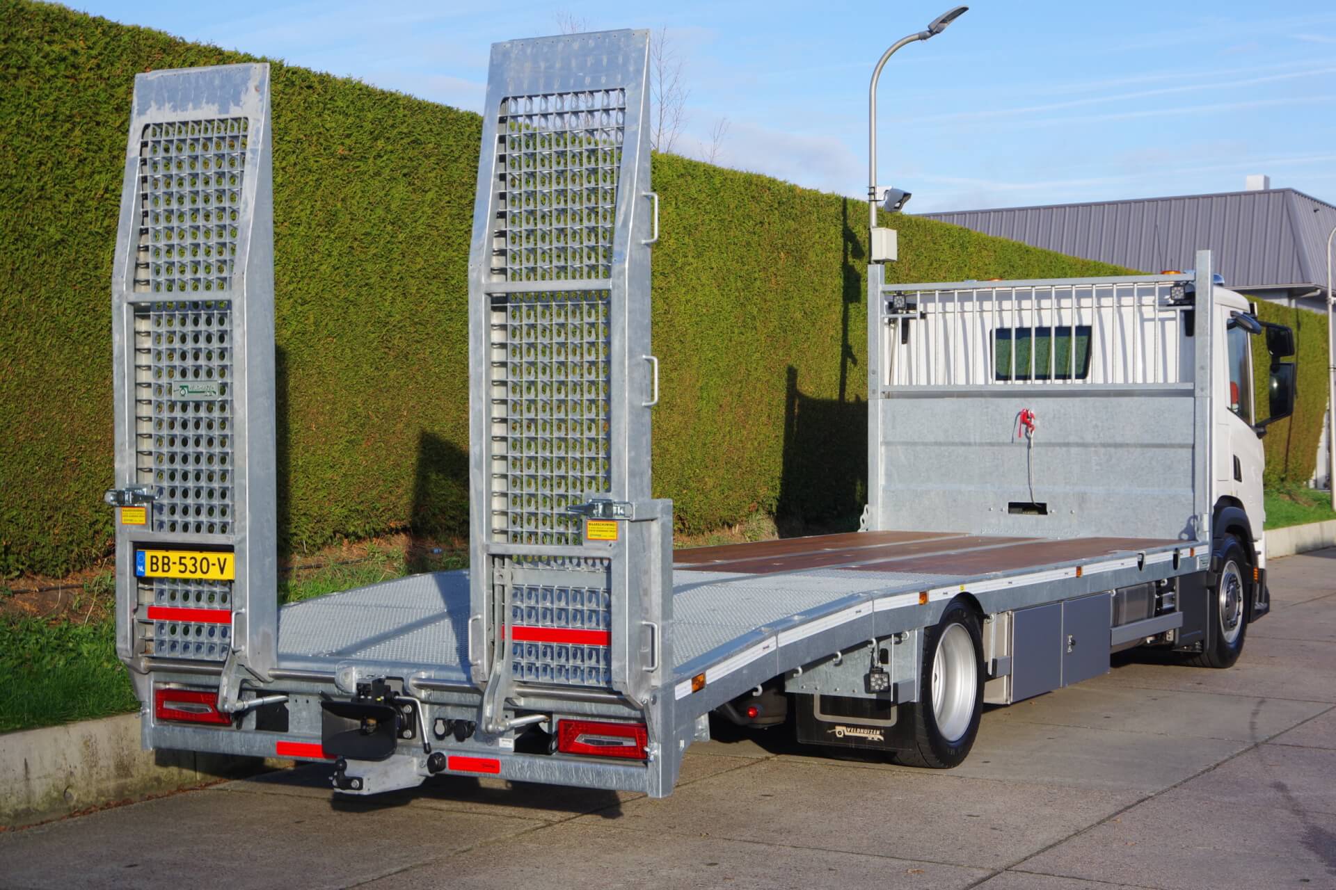 OprijSCANIA 22-75 roostervloer 2,5m ra