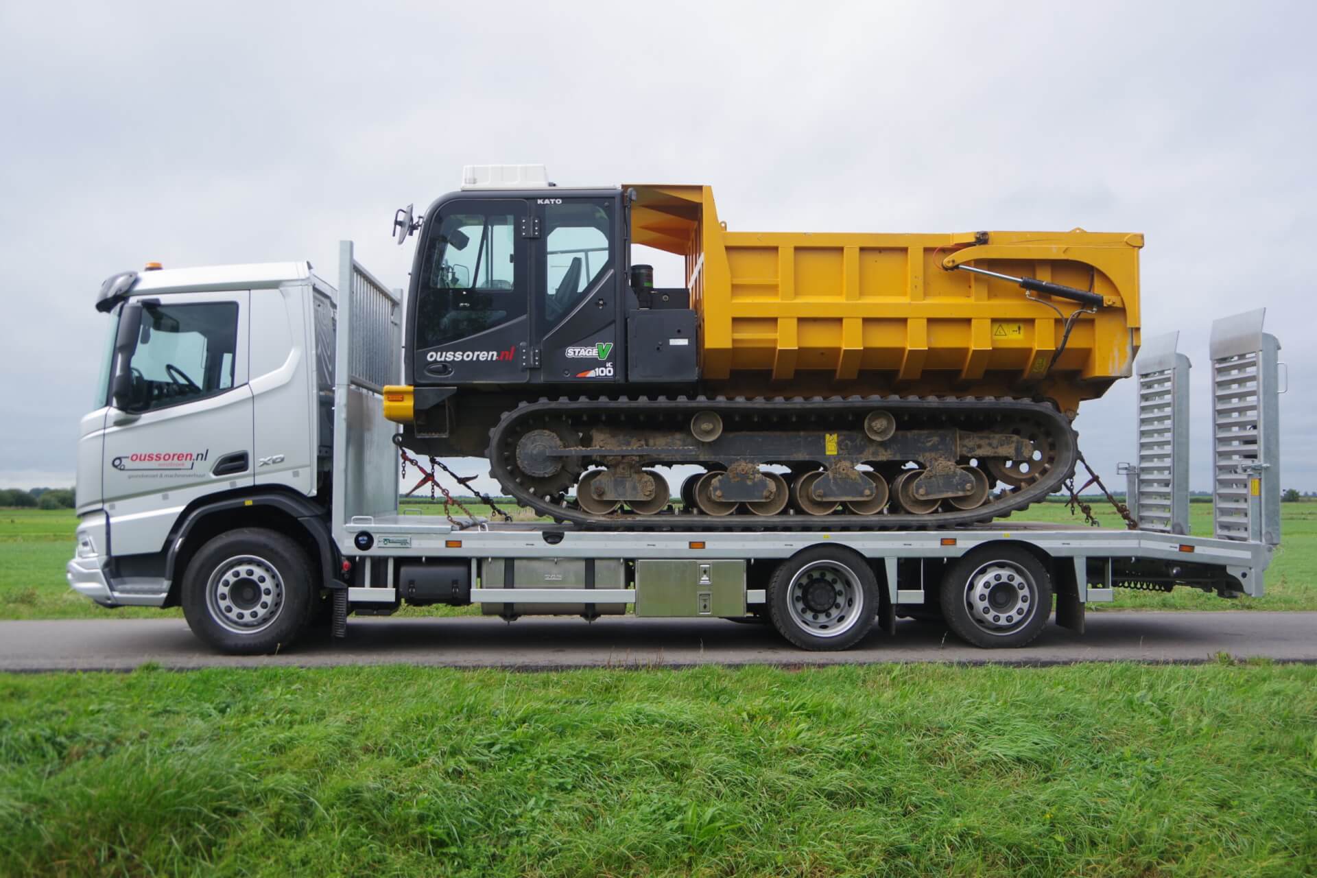 OprijXD 27-71 met KATO dumper lz