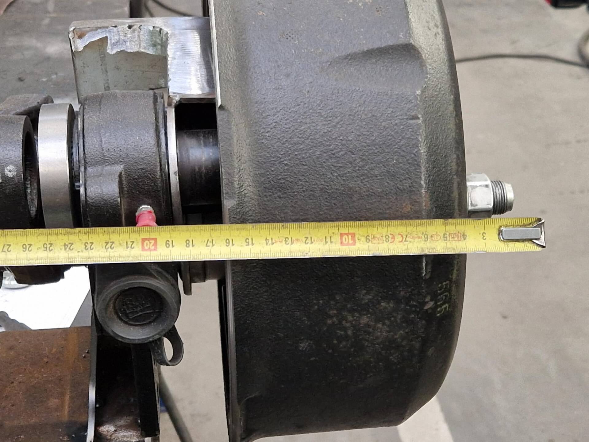 Remtrommel enzwingarm 260 mm breedt 2