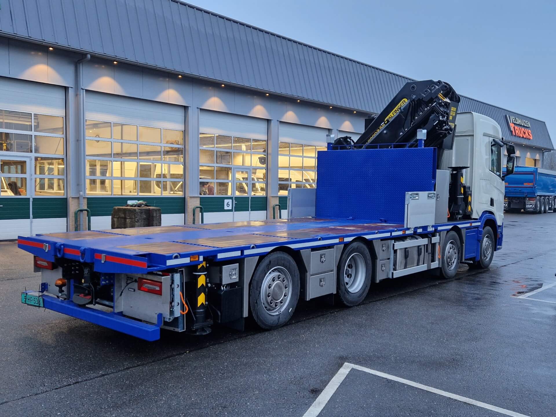 SCANIA 8x2 Boekweit ra