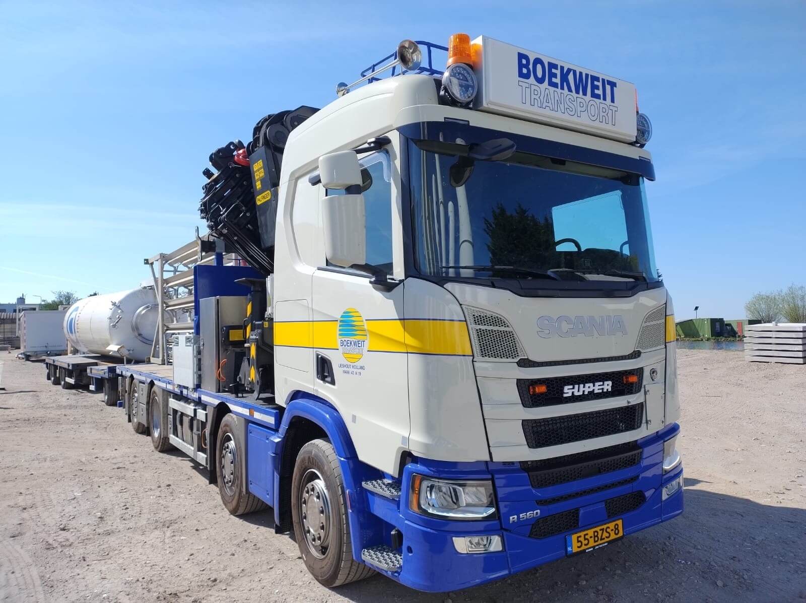 SCANIA 8x2 Boekweit