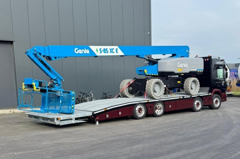 SCANIA 8x2 Oprijwagen Hendriksen Verhuur