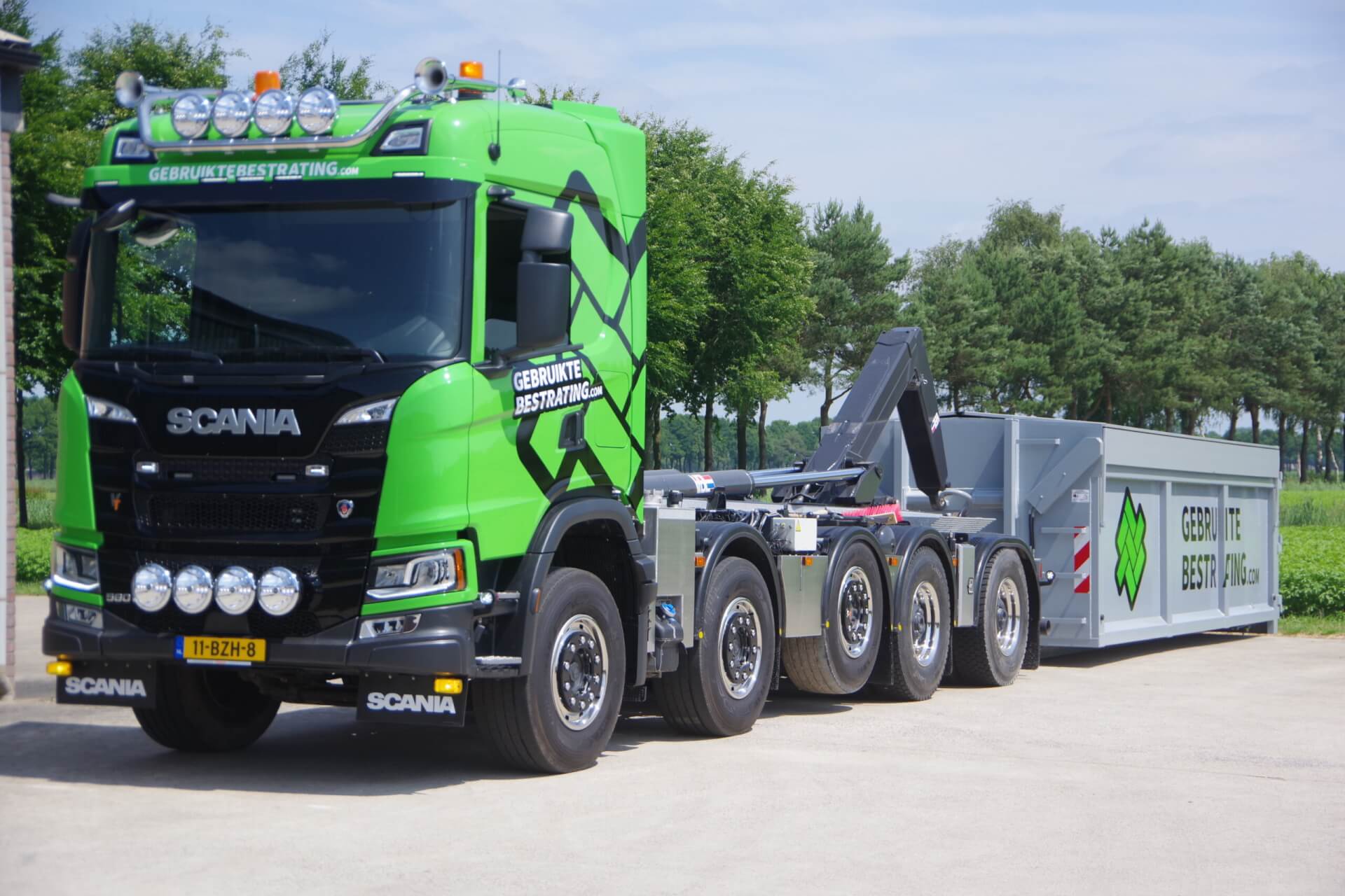 SCANIA G560 10x4 WIDE-SPREAD met 40Ton_VDLhaakhoogte 14