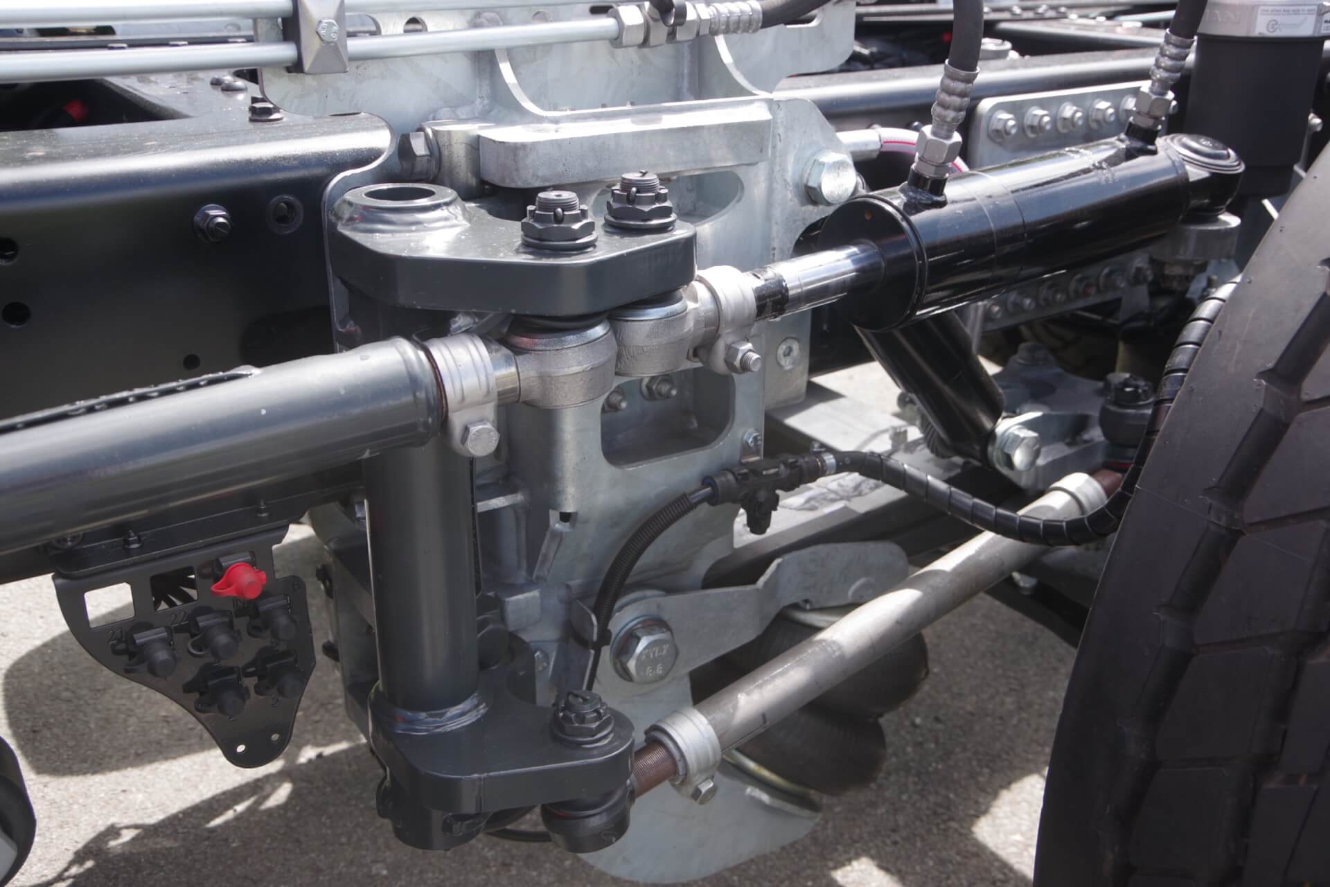 Stuursysteem MAN 10x4 Midlift laag