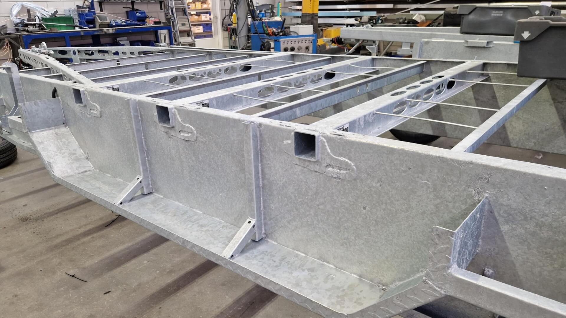 Tridem-Light 4,50x1,80m chassis