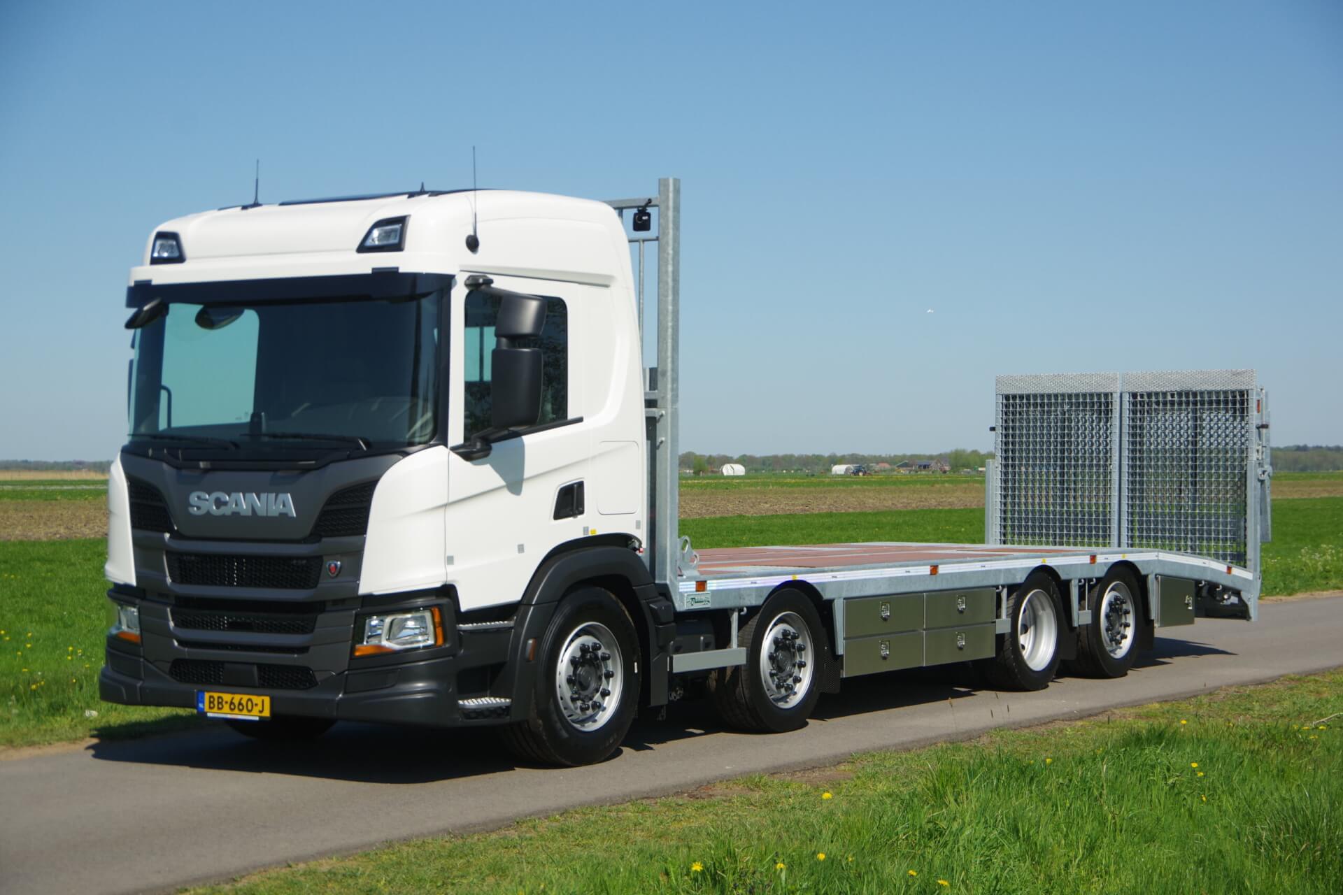 Veldhuizen SCANIA Oprijwagen 4-as 123-Machineverhuur lv 1