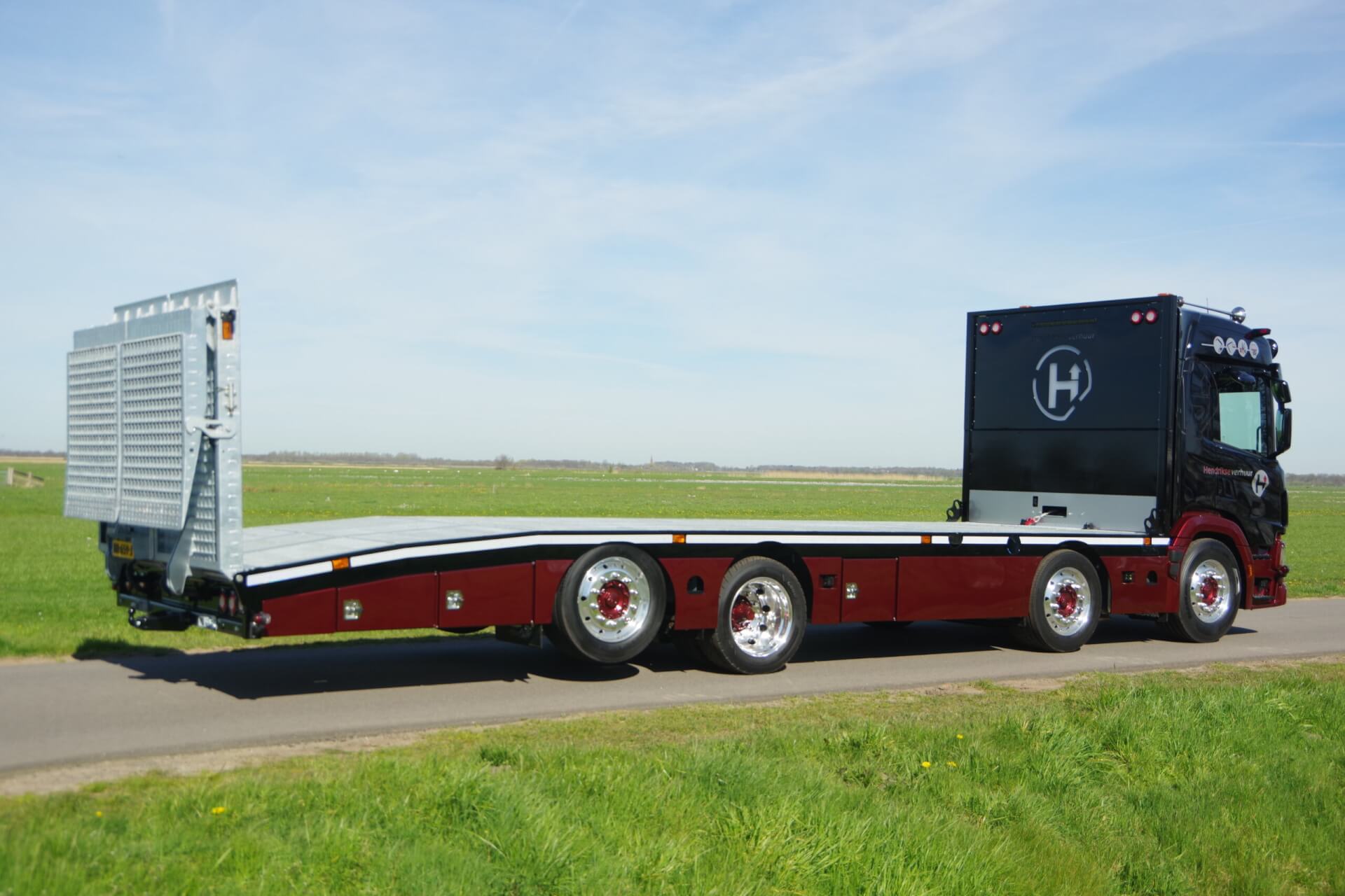 Veldhuizen SCANIA Oprijwagen 4-as Hendriksen ra 2