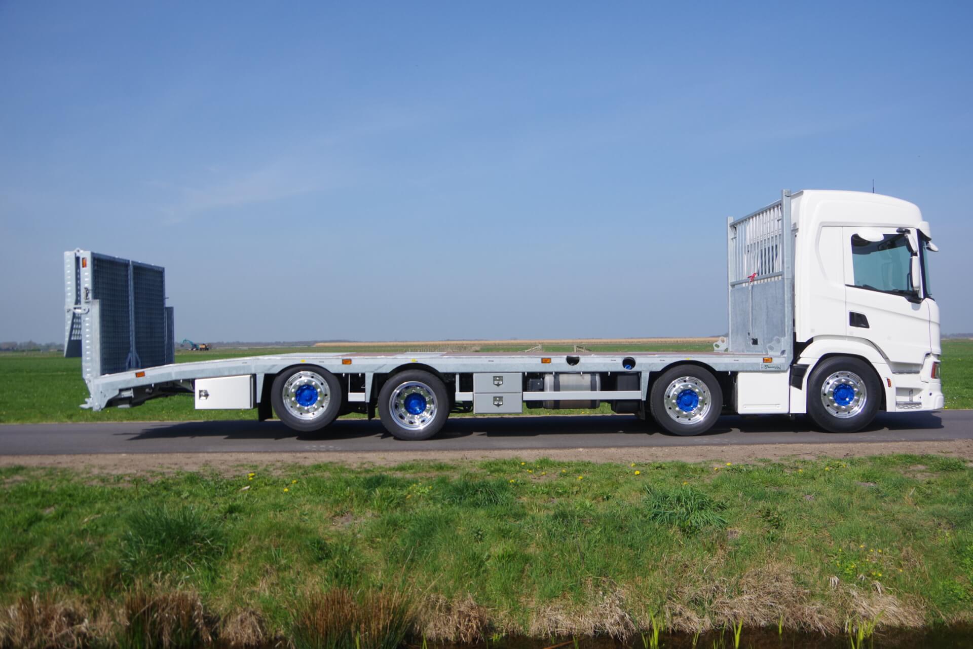 Veldhuizen SCANIA Oprijwagen 4-as LUMAR rz