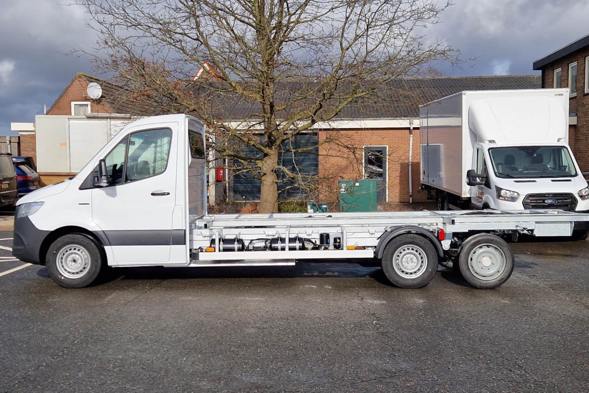 e-Sprinter 414 Clixtar trekker met Clixtar chassis lz 2