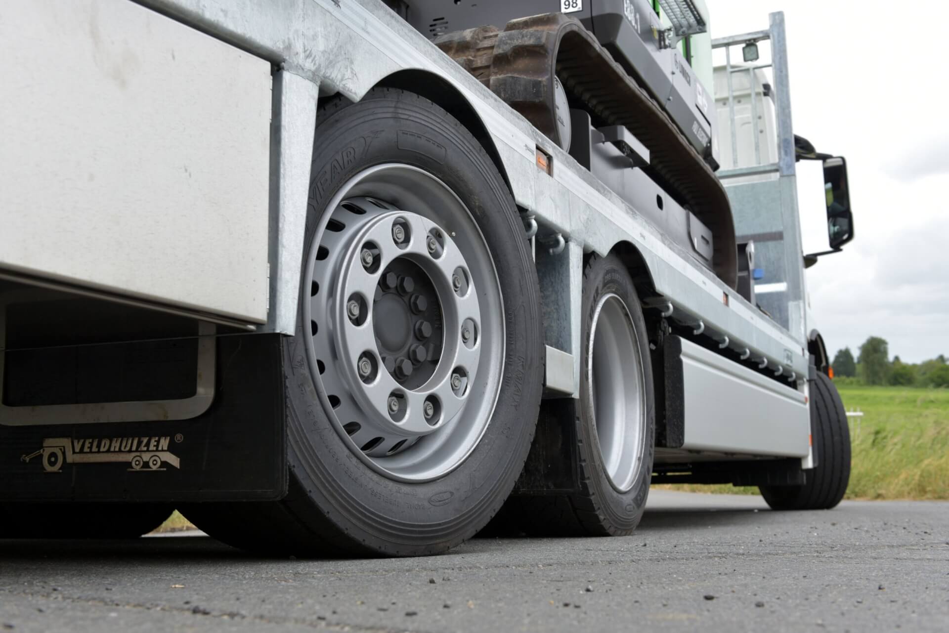 lage opbouw e-AROCS oprijwagen